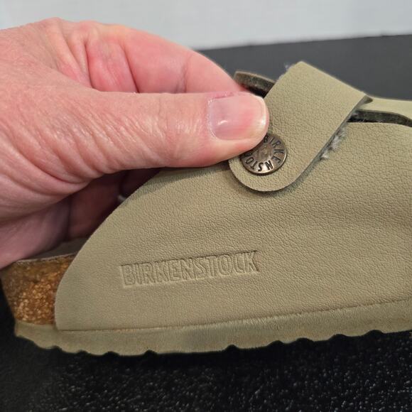 Birkenstock Boston Clog Women's EU Size 37 US Size 7 Taupe - Picture 8 of 13